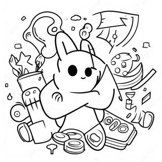 Oslava Vitezstvi Fortnite Omalovanka 2356-1823