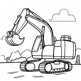 Bagr Na Stavenisti Omalovanka 25257 5517