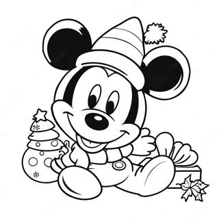 Omalovanka S Mickey Mousem Na Vanoce 25891-5644