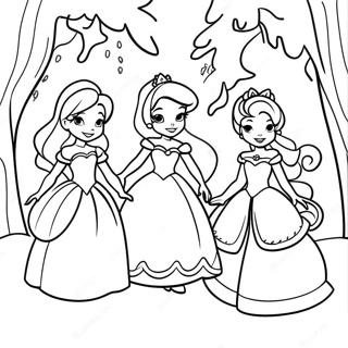 Omalovanka Disney Princezen V Zimni Risi Divu 25892-5648