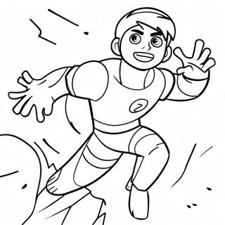 Omalovanka Ben 10 V Akci 26526-5789