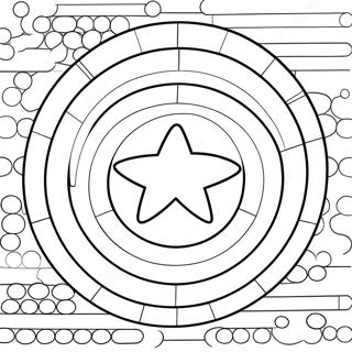 Omalovanka Lego Stit Kapitana Ameriky 26719-5830