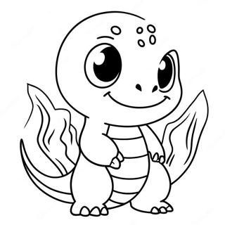 Roztomily Charmander Omalovanka 27086-5896