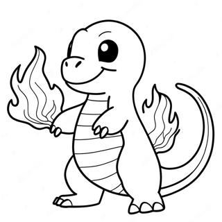 Charmander S Plameny Omalovanka 27089-5907