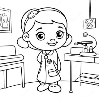 Doktor Mcstuffins V Klinice Omalovanka 27295-5938