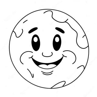 Stastna Tvar Mesice Omalovanka 28136 6125