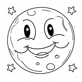 Stastna Tvar Mesice Omalovanka 28136 6126