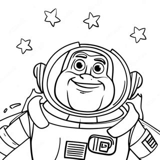 Buzz Lightyear Omalovánky