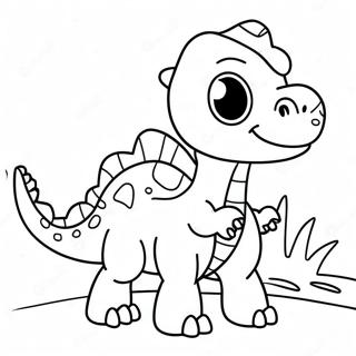 Hrava Omalovanka Kawaii Dinosaura 2842 648