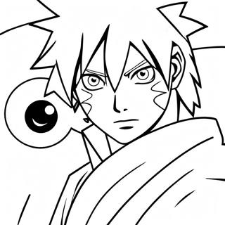 Omalovanka Sasuke Se Sharinganem 28854-6274