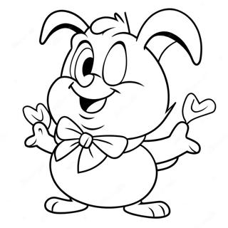 Prasatko Porky S Motylkem Omalovanka 29119-6342