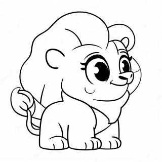 Roztomily Steven Universe S Lvem Omalovanka 29578-6449