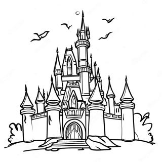Strasidelny Disney Hrad Omalovanka 30220-6589
