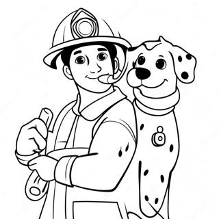 Hasic S Dalmatinerm Omalovanka 30302-6610