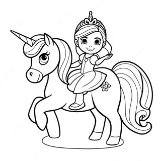Sofia Prvni Na Jednorozci Omalovanka 30387 6629