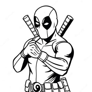 Deadpool V Akci Omalovanka 30556-6654