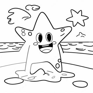 Patrick Hvezda Na Plazi Omalovanka 32464 7089