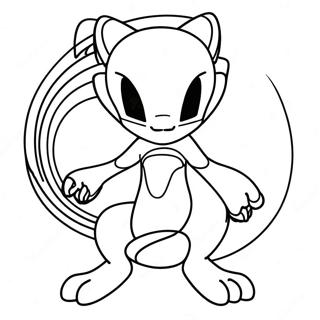 Mewtwo S Psychickymi Schopnostmi Omalovanka 33074-7217