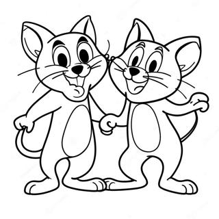 Tom A Jerry Legracni Tanec Omalovanka 33349 7280