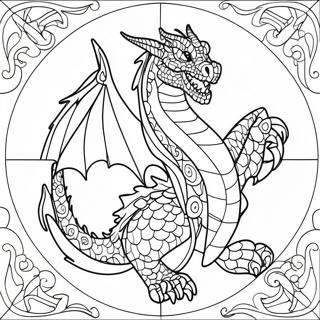 Ziva Omalovanka S Vitrazovym Drakem 33717-7366