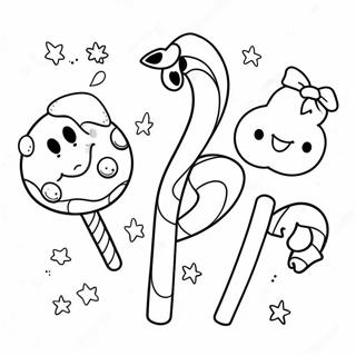 Hrave Postavy Cukrove Hulky Omalovanka 33984-7426