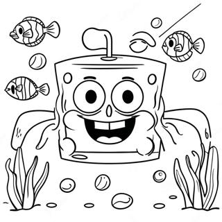 Spongebob Squarepants Podvodni Dobrodruzstvi Omalovanka 34085-7434