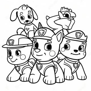 Tym Paw Patrol Zachrana Omalovanka 34086-7438