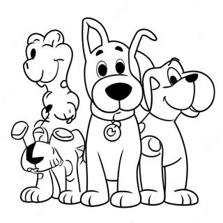 Omalovanka Pratel Blues Clues 34344-7506