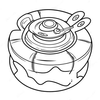 Omalovanka Areny Beyblade 34618-7556