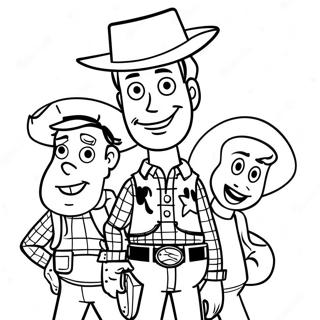 Woody S Prateli Omalovanka 35329 7731