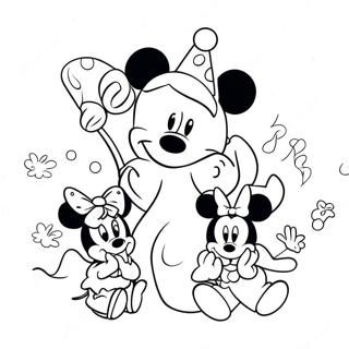 Pohadkova Minnie Mouse S Prateli Omalovanka 3572 1898