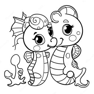 Omalovanka Roztomile Rodiny Morskych Koniku 36138 7900