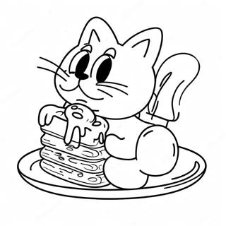 Omalovanka Garfielda Jak Ji Lasagne 36230-7915