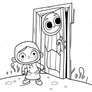 Omalovanka Coraline Zkouma Tajemne Dvere 36986 8085