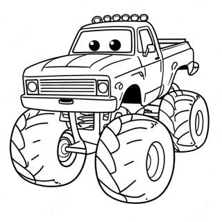 Blaze Monster Truck Zavodici Omalovanka 37554-8195