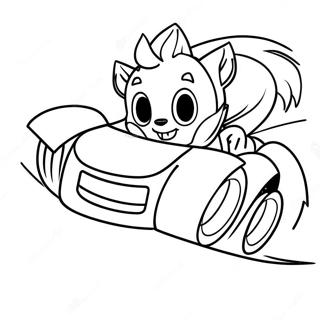 Blaze V Rychlem Zavode Omalovanka 37557-8206