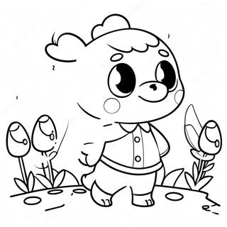 Animal Crossing Omalovánky