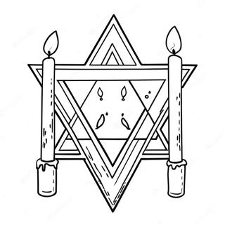 Chanuka Omalovánky