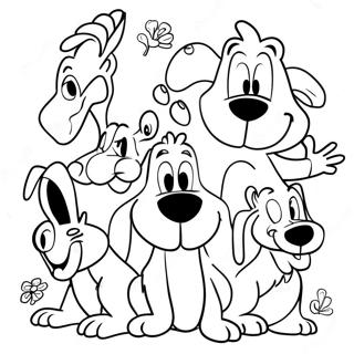 Hloupi Zvireci Pratele Omalovanka 42271 9243