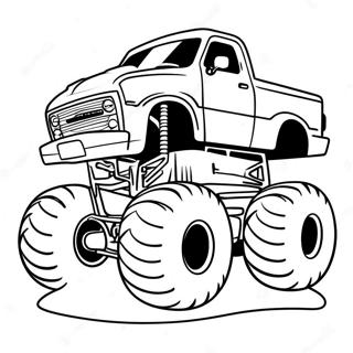 Monster Truck Omalovánky