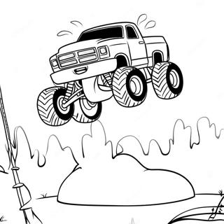 Omalovanka S Monster Truckem Na Stunt Show 4291-954