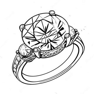 Trpytivy Diamantovy Prsten Omalovanka 43008-9410