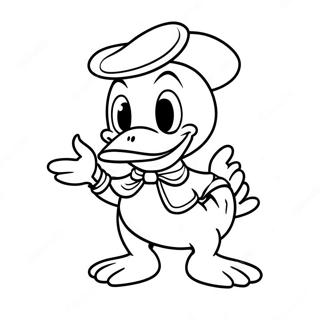 Donald Duck Omalovánky