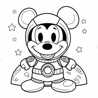 Mickey Mouse Ve Skafandru Omalovanka 4469-2292