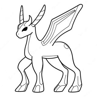 Arceus Legendarni Pokemon Omalovanka 44707-9776