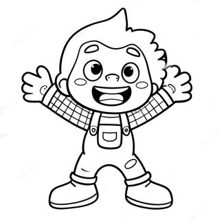 Chuckie Finster Prekonava Sve Obavy Omalovanka 45493-9965
