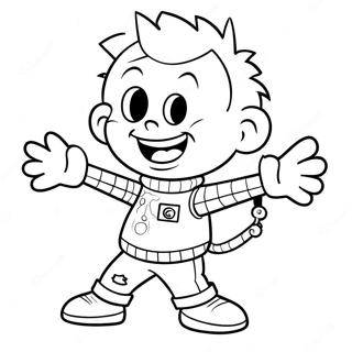 Chuckie Finster Prekonava Sve Obavy Omalovanka 45493 9967