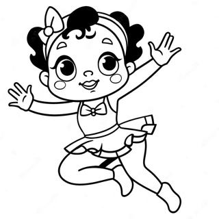 Betty Boop Omalovánky