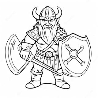 Viking Omalovánky