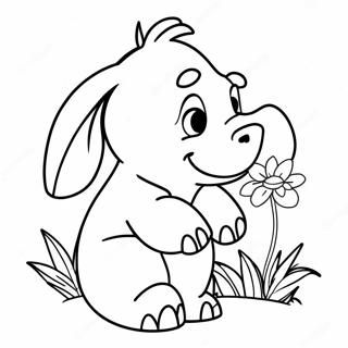 Eeyore S Kvetinou Omalovanka 47371-10355